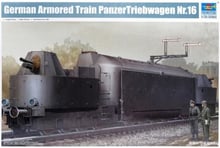 Модель Trumpeter Немецкий бронепоезд Panzertriebwagen Nr.16 (TR00223)