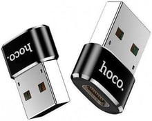 Hoco Adapter UA6 USB to USB-C Black