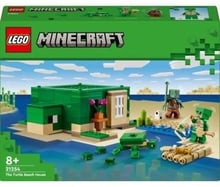 Конструктор LEGO Minecraft Пляжный дом в форме черепахи (21254)