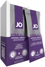 Набор лубрикантов Foil Display Box – System JO Xtra Silky Silicone – 12 x 10ml