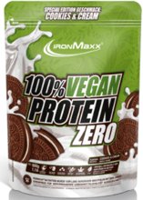 IronMaxx 100 % Vegan Protein Zero 500 g / 16 servings / Cookies and Cream