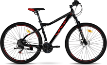 Велосипед VNC 2023' 29" MontRider A2 V1A2-2951-BR XL/20"/51см (0066) black (shiny)/red (shiny)