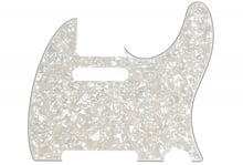 Пикгард FENDER 8-HOLE MOUNT MULTI-PLY TELECASTER PICKGUARDS WHITE AGED PEARLOID