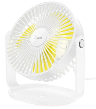 Hoco F14 multifunctional powerful desktop fan White