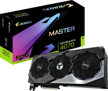 GIGABYTE AORUS GeForce RTX 4070 MASTER 12G (GV-N4070AORUS M-12GD)
