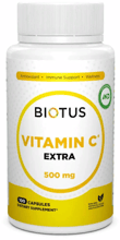 Biotus Vitamin C Extra 500 mg Витамин С Экстра 100 капсул