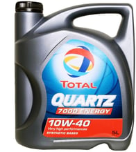Моторное масло TOTAL Quartz 7000 ENERGY 10W-40 5л