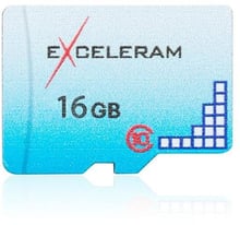 eXceleram 16GB microSDHC Сlass 10 Color series (EMSD0003)