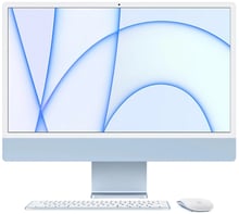 Apple iMac M1 24" 1TB 7GPU Blue Custom (Z14M000US) 2021