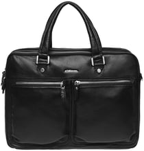 Мужская сумка мессенджер Ricco Grande черная (K16266-black)