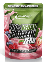 IronMaxx 100 % Vegan Protein Zero 500 g /16 servings/ Berries