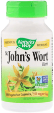 Nature's Way, St. John's Wort, Herb, 350 mg, 100 Vegetarian Capsules (NWY17300)