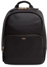 Knomo Mini Mount Leather Backpack Black (KN-120-405-BLK) for iPad 9.7"