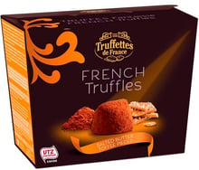 Шоколадные конфеты Truffettes de France Трюфель с кусочками соленой карамели 200 г (3472710025531)