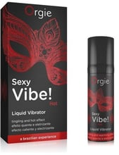 Жидкий вибратор Orgie Sexy Vibe! Hot, 15 мл