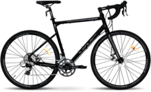 Велосипед VNC 2023' 28" TimeRacer A9 CSE12 22"/57см (4569) black (shiny)/grey (shiny)