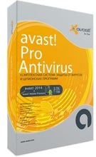 Avast! Pro Antivirus 2014 (продление лицензии на 12 месяцев, 5 ПК)