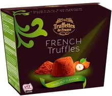 Шоколадные конфеты Truffettes de France Трюфель с фундуком 200 г (3472710019059)