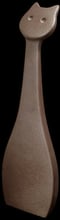 Статуетка у формі кота Linea Sette Ceramiche N700/A 36 см коричневий