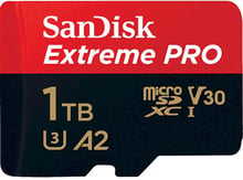 SanDisk 1TB microSDXC class 10 A2 V30 UHS-I U3 Extreme PRO (SDSQXCZ-1T00-GN6MA)