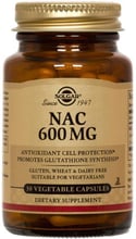Solgar NAC 600 mg 30 Vegetable Capsules