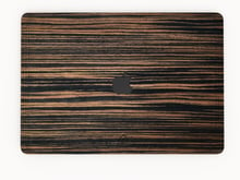 Chohol Skin Wooden Ebony (front) for MacBook Pro 16 2019-2020