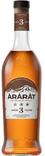 Бренді Ararat 3 зірки 0.7л, 40% (STA4850001001911)