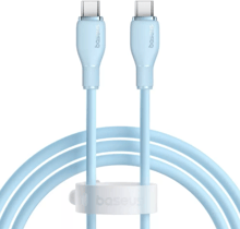 Baseus Cable USB-C to USB-C Pudding Series Fast Charging Cable 100W 1.2m Blue (P10355702311-00)