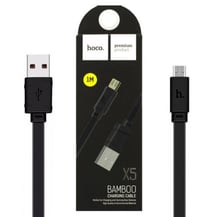 Hoco USB Cable to microUSB X5 Bamboo 1m Black