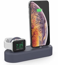 AhaStyle Dock Stand Navy Blue (AHA-01560-NBL) for Apple iPhone and Apple Watch