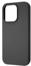 WAVE Full Silicone Cover Charcoal Gray for iPhone 15 Plus