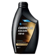 Масло моторное CWORKS OIL 15W-40 ACEA A3/B3 1л	