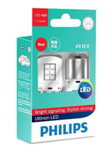 Габарит LED Philips P21W RED Ultinon 12V 11498ULRX2 (2шт)