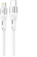 Proove Cable USB-C to Lightning Soft Silicone 27W 1m White