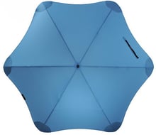 Противоштормовой зонт-трость женский механический Blunt голубой (Bl-xl-2-blue)