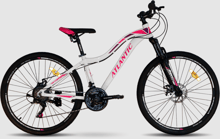 Велосипед Atlantic 2022' 26" Dream NX A1NXW-2636-WP XS/14"/36см (0783) white/pink