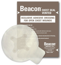 Пов'язка оклюзійна Beacon Chest Seal Vented вентильована компактна (НФ-00000021)