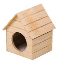Дом для хомяка Мрия деревянный 13х13.5х15 см (2717250011929)