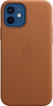 Apple Leather Case with MagSafe Saddle Brown (MHKF3) for iPhone 12/iPhone 12 Pro UA