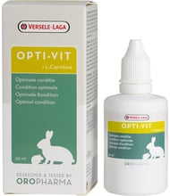 Жидкие витамины Oropharma Opti-Vit с L-карнитином для кроликов и грызунов 50 мл