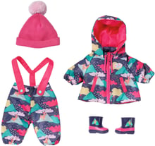 Набор одежды для куклы Baby Born серии "Deluxe" - Снежная зима (куртка, штаны, шапочка, сапожки)