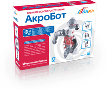 Дитячий розвиваючий конструктор BitKit - танцюючий робот АкроБот (2123)