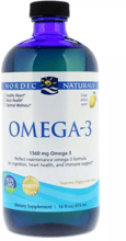 Nordic Naturals Omega-3, Lemon, 1.560 mg, 16 fl (473 ml) (NOR02764)