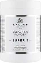 Kallos Super 9 KJMN Пудра для осветления волос 500 g (5998889516567)