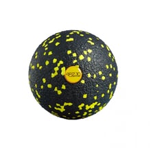 Мяч массажный 4FIZJO EPP Ball 08 диаметр 8 см черно-желтый (4FJ0056)