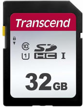 Transcend 32GB SDHC Class 10 UHS-I U1 (TS32GSDC300S)