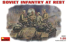 Набор фигурок Miniart Советская пехота на отдыхе, 1943-1945 (MA35001)