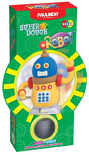 Масса для лепки Paulinda Super Dough Robot заводной механизм (шагает), желтый PL-081178-2