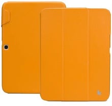 Jison Premium Leatherette Smart Case (JS-S52-03H80) Yellow for Galaxy Tab 3 10.1 (P5200)