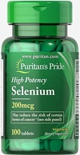 Puritan's Pride Selenium 200 mcg 100 tabs (PTP-13201)